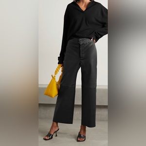 Apiece Apart Midnight Leather Pants